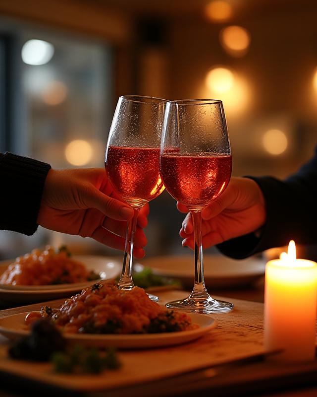 記念日のディナー